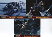 Transformers Revenge of Fallen Preview Card Set 3 Cards Topps 2009   - TvMovieCards.com