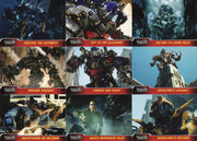 Transformers Revenge of Fallen Movie Recap Chase Card Set (9) Topps 2009   - TvMovieCards.com