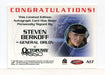 James Bond 40th Anniversary Steven Berkoff Autograph Card A17   - TvMovieCards.com