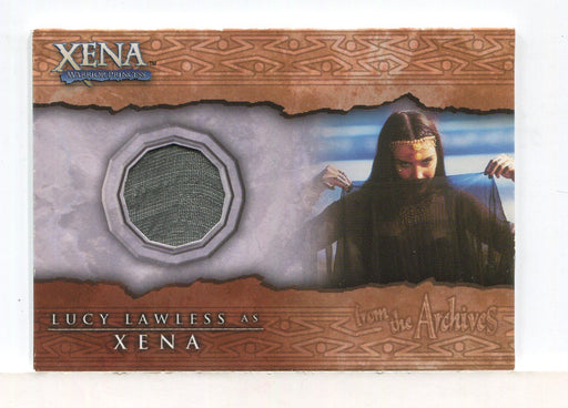 Xena Beauty and Brawn Lucy Lawless as Xena Costume Card C6   - TvMovieCards.com