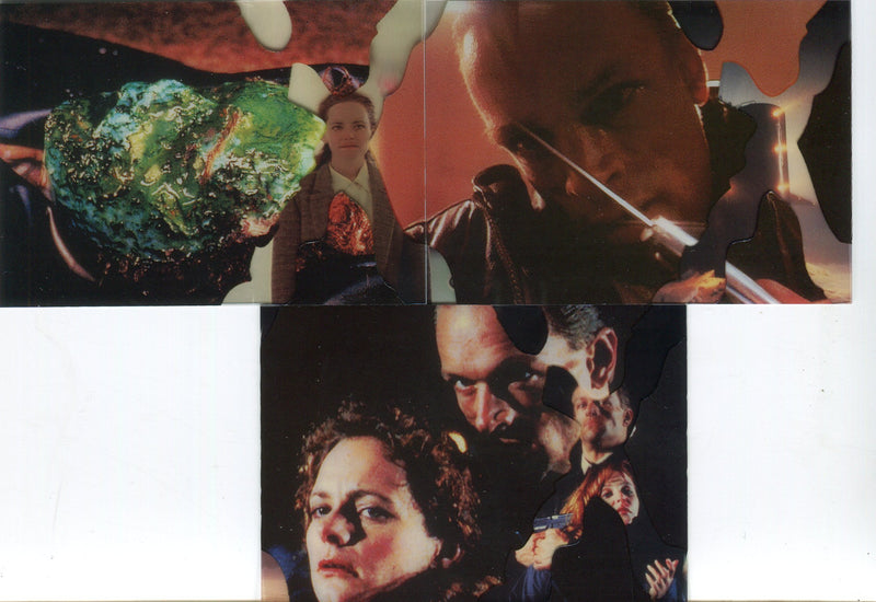 X-Files Contact Colony Cels Acetate Chase Card Set C1-3 Cards Intrepid 1997   - TvMovieCards.com