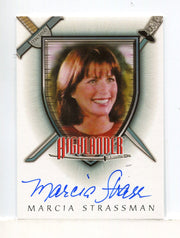 Highlander Complete Marcia Strassman as Betsy Fields Autograph Card A9   - TvMovieCards.com