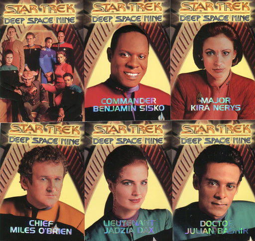 Star Trek DS9 Deep Space Nine Embossed Redemption Chase Card Set R1 - R10   - TvMovieCards.com