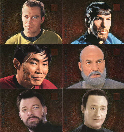 Star Trek 30 Years Phase 2 Dopplegangers Chase Card Set Fleer/SkyBox 1996   - TvMovieCards.com