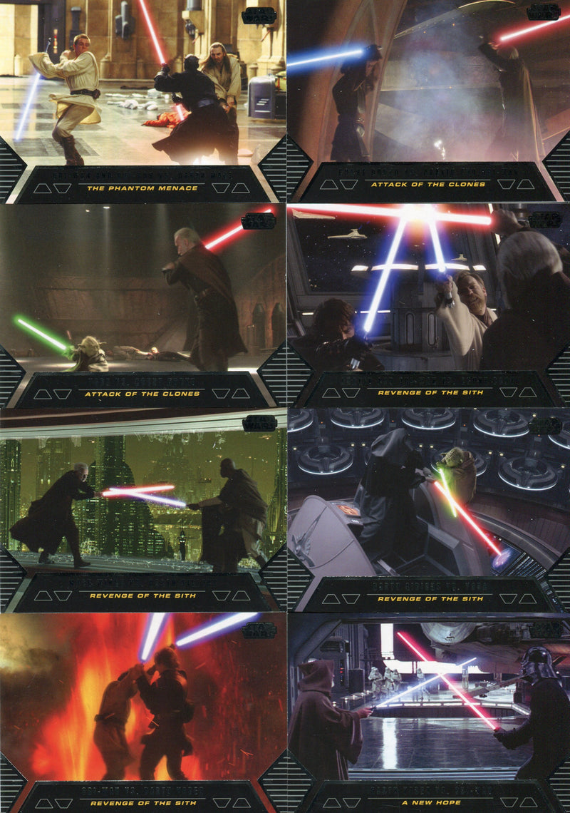 Star Wars Galactic Files Series 1 Duels of Fate Chase Card Set DF1-10   - TvMovieCards.com