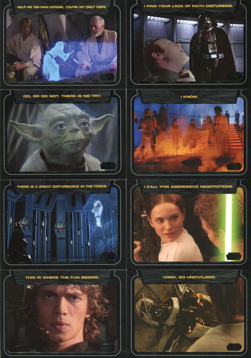 Star Wars Galactic Files Series 1 Classic Lines Chase Card Set CL1-10   - TvMovieCards.com