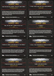 Star Wars Galactic Files Series 1 Classic Lines Chase Card Set CL1-10   - TvMovieCards.com