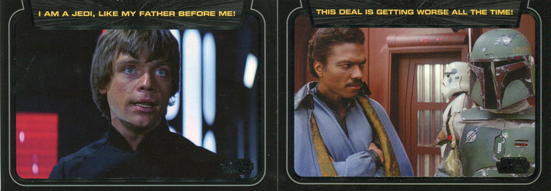 Star Wars Galactic Files Series 1 Classic Lines Chase Card Set CL1-10   - TvMovieCards.com