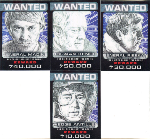 Star Wars Chrome Perspectives Wanted Posters Chase Card Set 10 Cards   - TvMovieCards.com