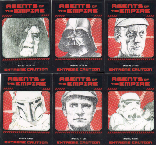 Star Wars Chrome Perspectives Agents of the Empire Chase Card Set 10 Cards   - TvMovieCards.com