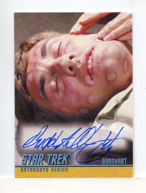 Star Trek TOS Portfolio Prints Budd Albright Autograph Card A271   - TvMovieCards.com
