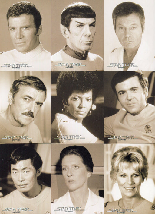 Star Trek Movies in Motion Portraits Chase Card Set POR1 - POR16   - TvMovieCards.com