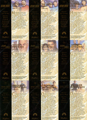 Star Trek Master Series 2 Crew Triptych Chase Card Set F1 - F9 Skybox 1994   - TvMovieCards.com