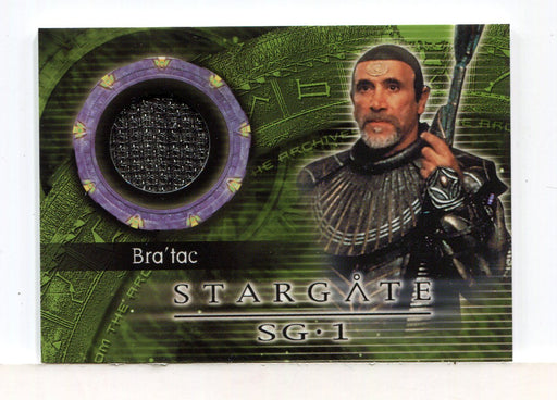 Stargate SG-1 Season Five Bra'tac Costume Card C14   - TvMovieCards.com