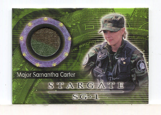 Stargate SG-1 Season Six Major Samantha Carter Costume Card C17   - TvMovieCards.com