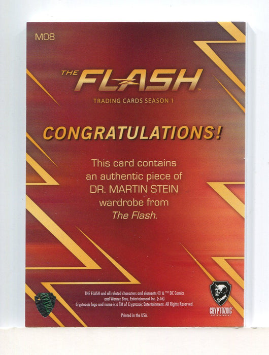 Flash Season 1 Wardrobe Costume Card M08 Victor Garber as Martin Stein   - TvMovieCards.com