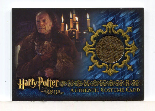 Harry Potter Chamber Secrets Argus Filch's Overcoat Costume Card HP C7 #532/665   - TvMovieCards.com