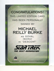 Star Trek Aliens Michael Reilly Burke as Goval Autograph Card   - TvMovieCards.com