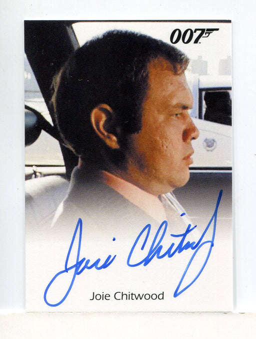 James Bond Archives 2015 Edition Joie Chitwood Autograph Card   - TvMovieCards.com