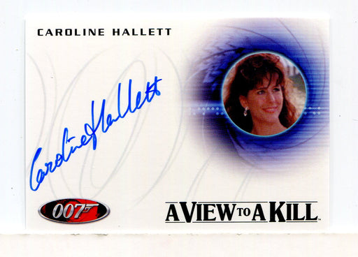 James Bond Autographs & Relics Caroline Hallett Party Guest Autograph Card A237   - TvMovieCards.com