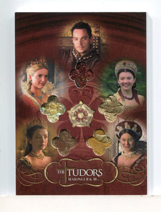 Tudors Seasons I, II and III Comic Con Dealer Incentive 5 Swatch Costume Card   - TvMovieCards.com