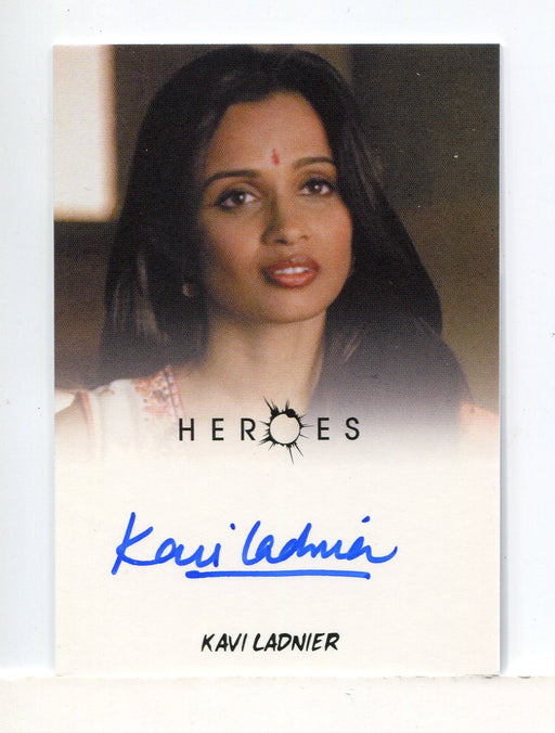 Heroes Archives Kavi Ladnier as Mira Shenoy Autograph Card   - TvMovieCards.com