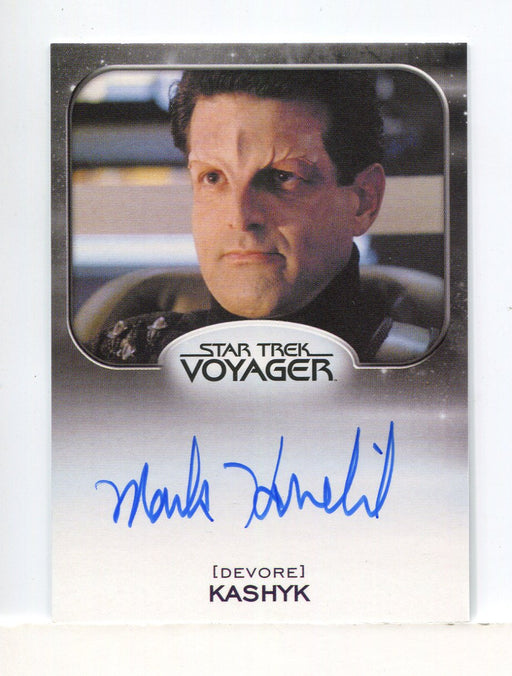 Star Trek Aliens Mark Harelik as Kashyk Autograph Card   - TvMovieCards.com