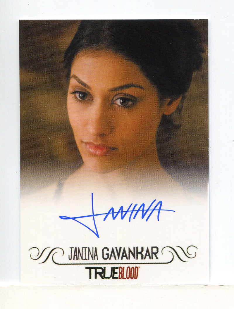 True Blood Archives Janina Gavankar as Luna Garza Autograph Card   - TvMovieCards.com