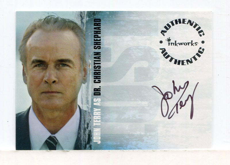 Lost Season 1 One A-7 John Terry as Dr. Christian Shephard Autograph Card   - TvMovieCards.com