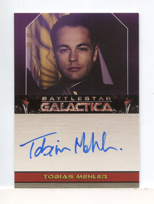 Battlestar Galactica Season One Tobias Mehler Autograph Card   - TvMovieCards.com