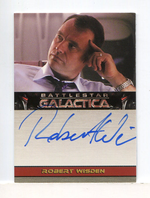 Battlestar Galactica Season One Robert Wisden Autograph Card   - TvMovieCards.com