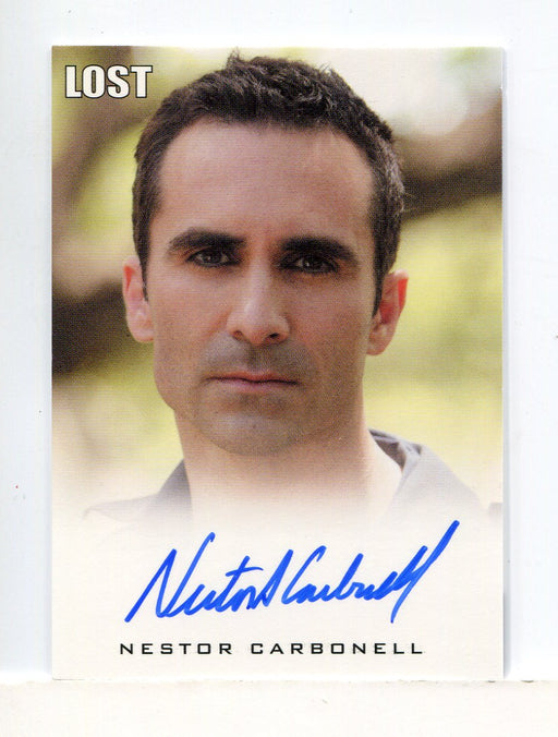 Lost Seasons 1-5 Nestor Carbonell as Richard Alpert Autograph Card   - TvMovieCards.com