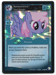 My Little Pony Rainbowshine Cloud Wrangler #f10 Foil Card MLP TCG Enterplay   - TvMovieCards.com