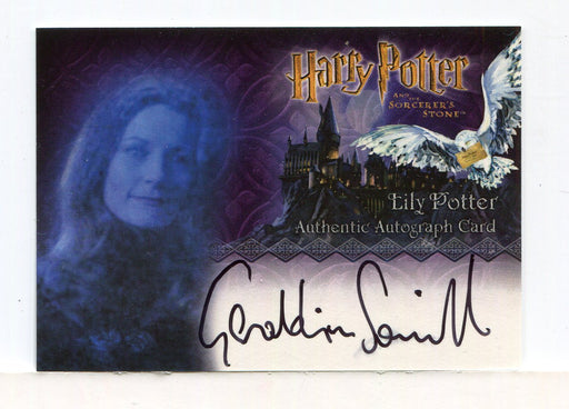 Harry Potter and the Sorcerer's Stone Geraldine Somerville Autograph Card   - TvMovieCards.com