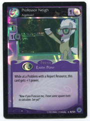 My Little Pony Professor Neigh -Algebraic! #f21 Foil Card MLP TCG Enterplay   - TvMovieCards.com
