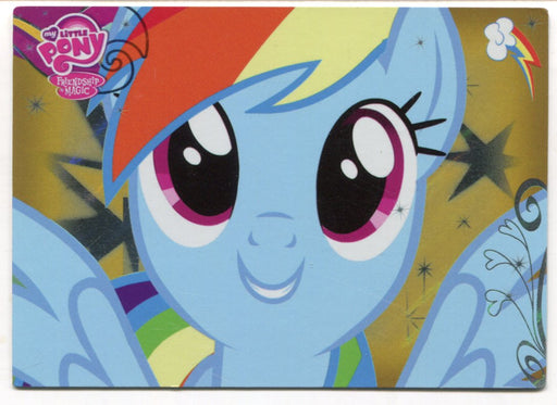 My Little Pony Series 2 Rainbow Dash F37 Promo Foil Trading Card Holo NM   - TvMovieCards.com