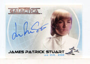 Battlestar Galactica Colonial Warriors James Patrick Stuart Autograph Card A27   - TvMovieCards.com