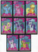 My Little Pony Series 1 Parallel Foil Trading Chase Card Set F16-F28 Holo NM   - TvMovieCards.com