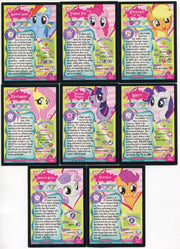 My Little Pony Series 1 Parallel Foil Trading Chase Card Set F16-F28 Holo NM   - TvMovieCards.com