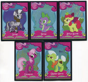 My Little Pony Series 1 Parallel Foil Trading Chase Card Set F16-F28 Holo NM   - TvMovieCards.com