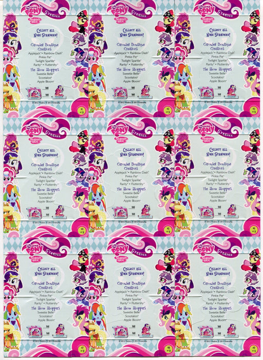 My Little Pony Series 1 Pop-Up Standees Trading Card Set of 9   - TvMovieCards.com