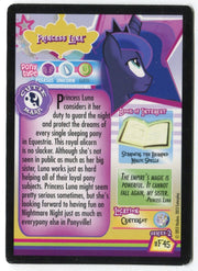 My Little Pony Series 2 Princess Luna F45 Promo Foil Trading Card Holo NM   - TvMovieCards.com