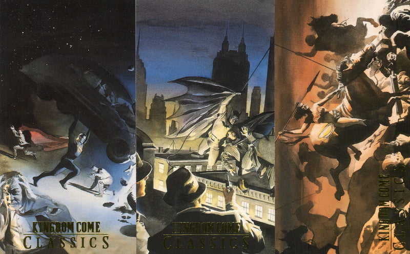 DC Comics Kingdom Come Xtra Widevision Classics Chase Card Set (3 Cards)   - TvMovieCards.com