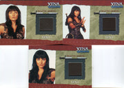 Xena Seasons 4 and 5 Lucy Lawless as Xena Costume Card Lot R1 R2 R3   - TvMovieCards.com