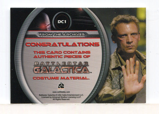 Battlestar Galactica Season One Leoben Conoy Double Costume Card DC1   - TvMovieCards.com