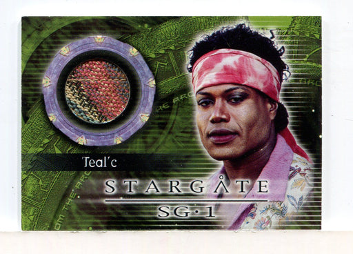 Stargate SG-1 Premiere Edition Teal'c Case Topper Costume Card C4   - TvMovieCards.com