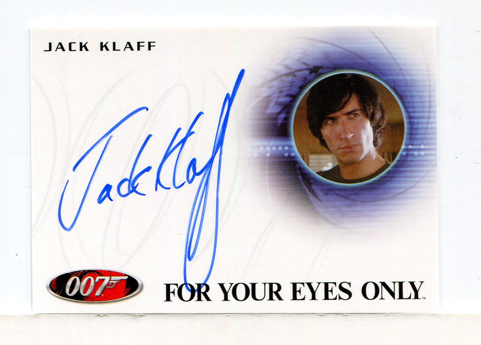 James Bond 50th Anniversary Series Two Jack Klaff Autograph Card A219
