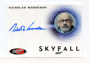 James Bond Archives 2014 Edition Nicholas Woodeson Autograph Card A250   - TvMovieCards.com