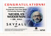 James Bond Archives 2014 Edition Nicholas Woodeson Autograph Card A250   - TvMovieCards.com