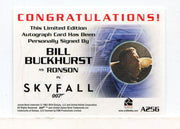 James Bond Archives 2014 Edition Bill Buckhurst Autograph Card A256   - TvMovieCards.com